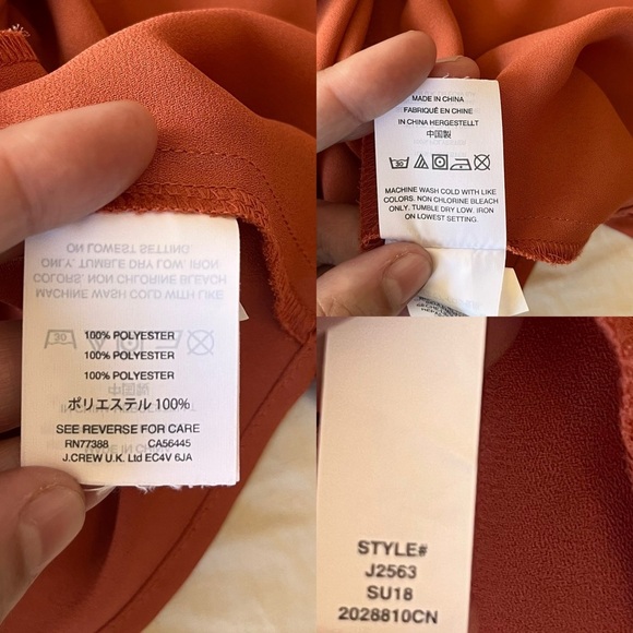 J. Crew Lattice Trim Sleeveless Top 6 - Picture 7 of 11